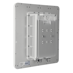 Punto de Acceso WiFi, PTP y PTMP Doble Banda Simultanea, Ideal Para Industria 4.0, Hasta 1.7 Km de Cobertura WiFi, Antena Sectorial MIMO 8x8 Integrada de 100° de Apertura en 2.4 GHz, MIMO 2x2 Conectorizado en 5 GHz.