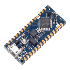 Placa de Desarrollo Arduino® Nano Every / Microcontrolador ATmega4809 AVR 20 MHz / USB-Serial Bridge ATSAMD11D14A / 48 KB Flash / 6 KB SRAM / Compatible 5V / Montaje DIP o SMT