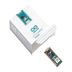 Placa Desarrollo Arduino Nano ESP32 / Microcontrolador ESP32-S3 Dual-Core 240 MHz / Wi-Fi 4 802.11 b/g/n + Bluetooth LE 5.0 / 16 MB Flash Externa + 8 MB PSRAM / Compatibilidad Arduino Cloud + MicroPython / USB-C + Conectividad IoT