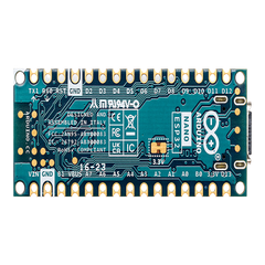 Placa Desarrollo Arduino Nano ESP32 / Microcontrolador ESP32-S3 Dual-Core 240 MHz / Wi-Fi 4 802.11 b/g/n + Bluetooth LE 5.0 / 16 MB Flash Externa + 8 MB PSRAM / Compatibilidad Arduino Cloud + MicroPython / USB-C + Conectividad IoT