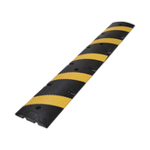 Reductor D / Velocidad / 183cm / 5 lineas amarillas / Hule Reciclado.