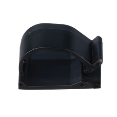 Clip de Nylon 6.6 con Adhesivo, Para Cables de Hasta 9.7 mm de Diámetro, Uso Interior/Exterior, Color Negro, Paquete de 100pz