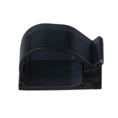 Clip de Nylon 6.6 con Adhesivo, Para Cables de Hasta 9.7 mm de Diámetro, Uso Interior/Exterior, Color Negro, Paquete de 100pz