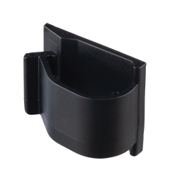 Clip de Nylon 6.6 con Adhesivo, Para Cables de Hasta 15.8 mm de Diámetro, Uso Interior/Exterior, Color Negro, Paquete de 100pz