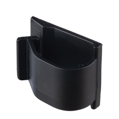 Clip de Nylon 6.6 con Adhesivo, Para Cables de Hasta 15.8 mm de Diámetro, Uso Interior/Exterior, Color Negro, Paquete de 100pz
