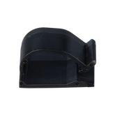 Clip de Nylon 6.6 con Adhesivo, Para Cables de Hasta 15.8 mm de Diámetro, Uso Interior/Exterior, Color Negro, Paquete de 100pz