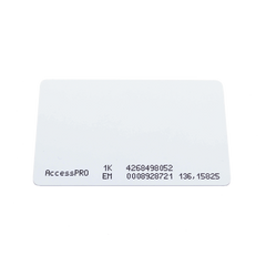 Tarjeta Dual / Proximidad 125 KhZ (tipo EM)+ MIFARE 13.56 Mhz 1Kb