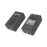 Adaptador de pared / Inyector PoE / 24 Vcc / 1 A / Controlado por chip IC / Protección contra OV, OC, SC, UV/ Fácil de instalar
