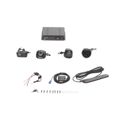 Kit DVR Móvil 1080P / Incluye 4 Cámaras TURBOHD 1080P / Modulo 4G y GPS / Soporta Memoria SD / Visualización por Hik-Connect Teams