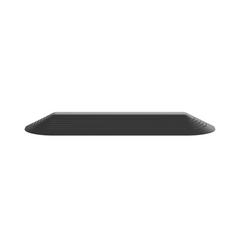 Tapa Final Para Canaleta de Piso AFR4BCBL6, Material PVC Rígido, Color Negro