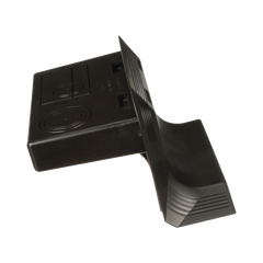Accesorio de Conexión a Pared, Para Uso con Canaleta de Piso AFR4BCBL6, Material PVC Rígido, Color Negro