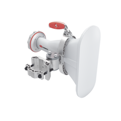 Antena asimétrica de 90° (90°H 25°V) 16 dBi tipo cuerno 5180-6000 MHz altamente eficiente, sin cables, sin perdidas, sin lóbulos listas para TwistPort, Montaje mejorado