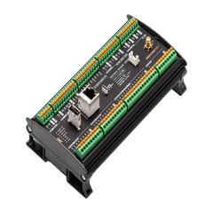 Controlador Industrial Arduino Portenta Machine Control / STM32H747XI Dual Cortex / 24V DC / 8 Entradas Digitales / 8 Salidas Digitales / 12 I/O Programables / 3 Entradas Analógicas / 4 Salidas Analógicas / 3 Canales Temperatura / CAN / Ethe
