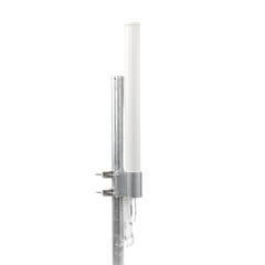Antena omnidireccional, potente cobertura de 360°, doble polaridad MIMO 2x2, frecuencia 2 GHz (2.35-2.55 GHz) de 10 dBi