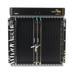 OLT Carrier Class Modular GPON, 14 Ranuras de Servicio, Incluye 1 Tarjeta de Servicio, Doble fuente -48Vcc, 11 UR, Gestión por UNM2000, CLI, Incluye Instalación de software UNM2000, (Interoperabilidad con ONU´s de Terceros sin Costo)