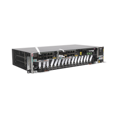 OLT Carrier Class Modular GPON, 2 Ranuras, Incluye 1 Tarjeta GPOA de 16 puertos GPON, 1 Fuente de CA, 2 UR, Gestión por UNM2000, CLI, Incluye Instalación de Software UNM2000, (Interoperabilidad con ONU´s de Terceros sin Costo)