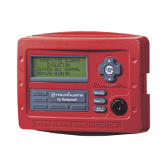 Anunciador Serial para Paneles Direccionables Fire-Lite, Color Rojo