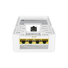 Punto de Acceso eKi Wi-Fi 6 para pared / Hasta 128 Clientes / 2.9 Gbps / MU-MIMO / 1 Puerto Gigabit PoE in / 4 Puertos Gigabit LAN / Smart Antenna 20% más cobertura / Libre de Licenciamiento