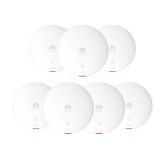 Kit de 7 - Punto de Acceso Wi-Fi 6 / 1.775 Gbps / MU-MIMO 2x2:2 (2.4GHz y 5GHz) / Smart Antenna 20% más cobertura / Instalación en techo y pared / Seguridad WP3 / Con Administración Gratuita desde la Nube