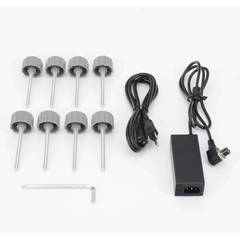 Detector de Metales de 18 Zonas / Arco para Interiores / 50 Inspecciones por Minuto / Sensor Infrarrojo Anti-Falsas / Contador Integrado / 8 Programas Precargados