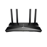 Router WiFi 6 doble banda AX 3000 Mbps / MU-MIMO y OFDMA / 1 Puerto WAN 10/100/1000 Mbps / 4 Puertos LAN 10/100/1000 Mbps / 4 Potentes Antenas.