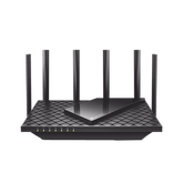 Router Triple Banda WiFi 6E / AX5400 MU-MIMO / 1 Puerto WAN 1 10/100/1000 Mbps / 4 Puertos LAN 10/100/1000 Mbps / 1 puerto USB 3.0 / 6 antenas de alta ganancia / OneMesh ™