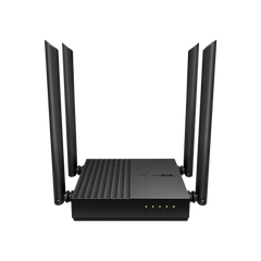Router Inalámbrico AC 1200 / Doble Banda MU-MIMO / 1 puerto WAN 10/100/1000 Mbps / 4 puertos LAN 10/100/1000 Mbps / Compatible con EasyMesh / Administración Web o App Tether