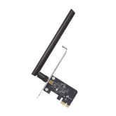 Adaptador PCI inalámbrico doble banda AC 600 Mbps / Antena de alta ganancia / Tecnología MU-MUMO / Seguridad WPA3 / Soporte de perfil bajo y Altura completa