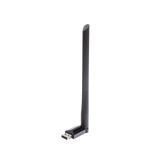 Adaptador USB inalámbrico doble banda AC 600 Mbps, antena de alta ganancia.