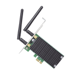 Adaptador PCI inalámbrico doble banda AC 1200 Mbps / Antena de alta ganancia / Tecnología MU-MUMO 2X2 / Soporte de perfil bajo y Altura completa