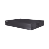 NVR 8 canales soporta hasta 8MP / H.265 / P2P Wisenet / 8 puertos PoE Plug and Play.