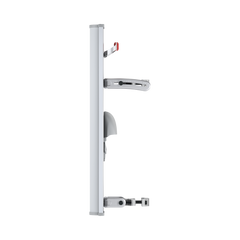 Antena sectorial de 100 grados, 20 dBi, 5150-5850 MHz , desempeño Carrier Class, integra BackShield para evitar lóbulos laterales