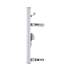 Antena sectorial de 100 grados, 20 dBi, 5150-5850 MHz , desempeño Carrier Class, integra BackShield para evitar lóbulos laterales