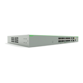Switch PoE+ Administrable CentreCOM FS980M, Capa 3 de 16 Puertos 10/100 Mbps + 2 puertos RJ45 Gigabit/SFP Combo, 250W