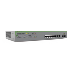 Switch PoE+ Gigabit WebSmart de 10 puertos 10/100/1000 Mbps (2 x Combo) + 2 puertos gigabit SFP (Combo), 75 W