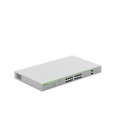 Switch PoE+ Gigabit WebSmart de 16 puertos 10/100/1000 Mbps (2 x Combo) + 2 puertos gigabit SFP (Combo), 185 W