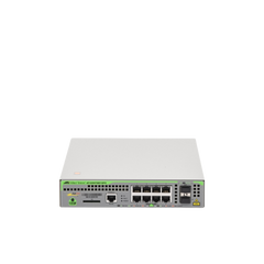 Switch PoE+ Administrable CentreCOM GS970M, Capa 3 de 8 Puertos 10/100/1000 Mbps + 2 SFP Gigabit, 124 W