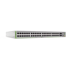 Switch Administrable CentreCOM GS980M, Capa 3 de 48 puertos 10/100/1000Mbps + 4 SFP Gigabit