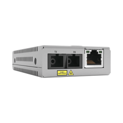 Convertidor de medios Gigabit, conector SC Distancia (20KM) Monomodo Versión TAA