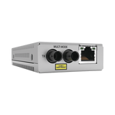 Convertidor de medios Fast Ethernet a fibra óptica, conector ST, multimodo (MMF), distancia hasta 2 km