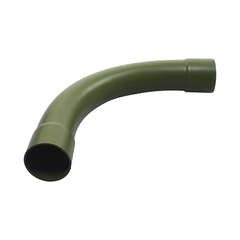 Curva/Codo de 90 PVC Conduit pesado de 1 1/2" (38 mm).