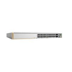 Switch PoE+ Stackeable Capa 3, 20 puertos 10/100/1000 Mbps + 4 x 100M/1G/2.5/5G-T + 4 puertos SFP+ 10 G, hasta 740 W, fuente redundante