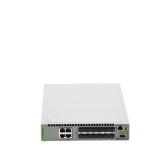 Switch Capa 3 Stackeable 10 Gigabit , 12 puertos SFP/SFP+ 10G y 4 puertos 100/1000/10G Base-T (RJ-45)
