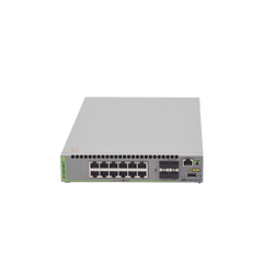 Switch Capa 3 Stackeable 10 Gigabit , 12 puertos 100/1000/10G Base-T (RJ-45) y 4 puertos SFP/SFP+ 10G