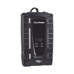 UPS de 750 VA/450 W, Topología Línea Interactiva, Entrada 120 Vca NEMA 5-15P, Tipo Gabinete Compacto, Con 12 Tomas NEMA 5-15R