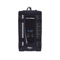 UPS de 900 VA/480 W, Topología Línea Interactiva, Entrada 120 Vca NEMA 5-15P, Tipo Gabinete Compacto, Con 12 Tomas NEMA 5-15R