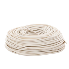 Cable Doble Aislado para Cercas Electrificadas / Calibre 22 / Bobina 100 m (328 ft) / Conductor Multifilar Anti-UV / -10 a 60°C / NMX-J008 / ASTM B3-90