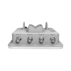 Punto de Acceso Industrial Super Wi-Fi 6 Conectorizado 2x2, Doble Banda Simultanea en 2.4 y 5 GHz, Hasta 400 m de Cobertura, 512 Usuarios Concurrentes