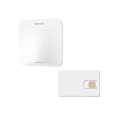 (AX HOME) KIT de Alarma AX HOME / Incluye: 1 Hub con batería de respaldo / 1 año de Servicio de Datos 600MB / Wi-Fi / 3G/4G / Compatible con Hik-Connect P2P