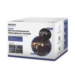 Kit TurboHD 1080p / DVR 8 Canales / 8 Cámaras Bala ColorVu con Microfono Integrado / Fuente de Poder / Accesorios de Instalación